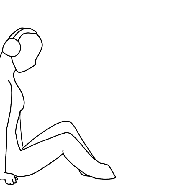 [Sitting To Music Base] {Fem}