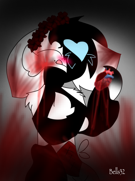 Eating warder kits heart~