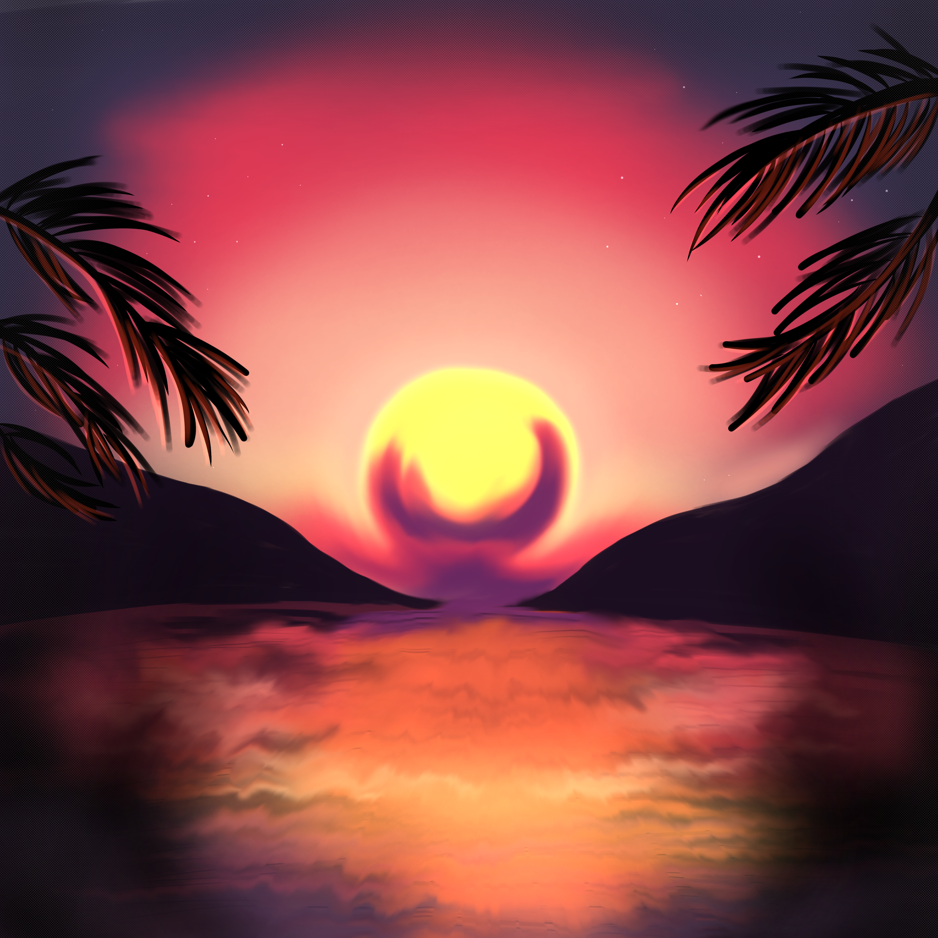 Sunset - ibisPaint