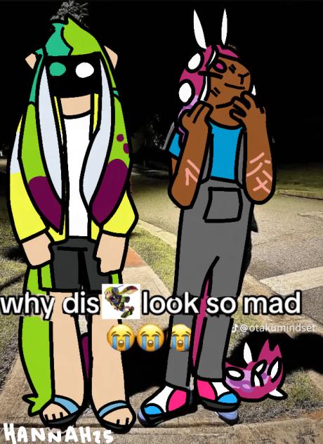 Why dis 🦑 look so mad