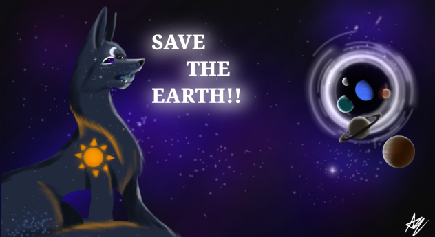 save the earth!(lol a little late but ye - ibisPaint