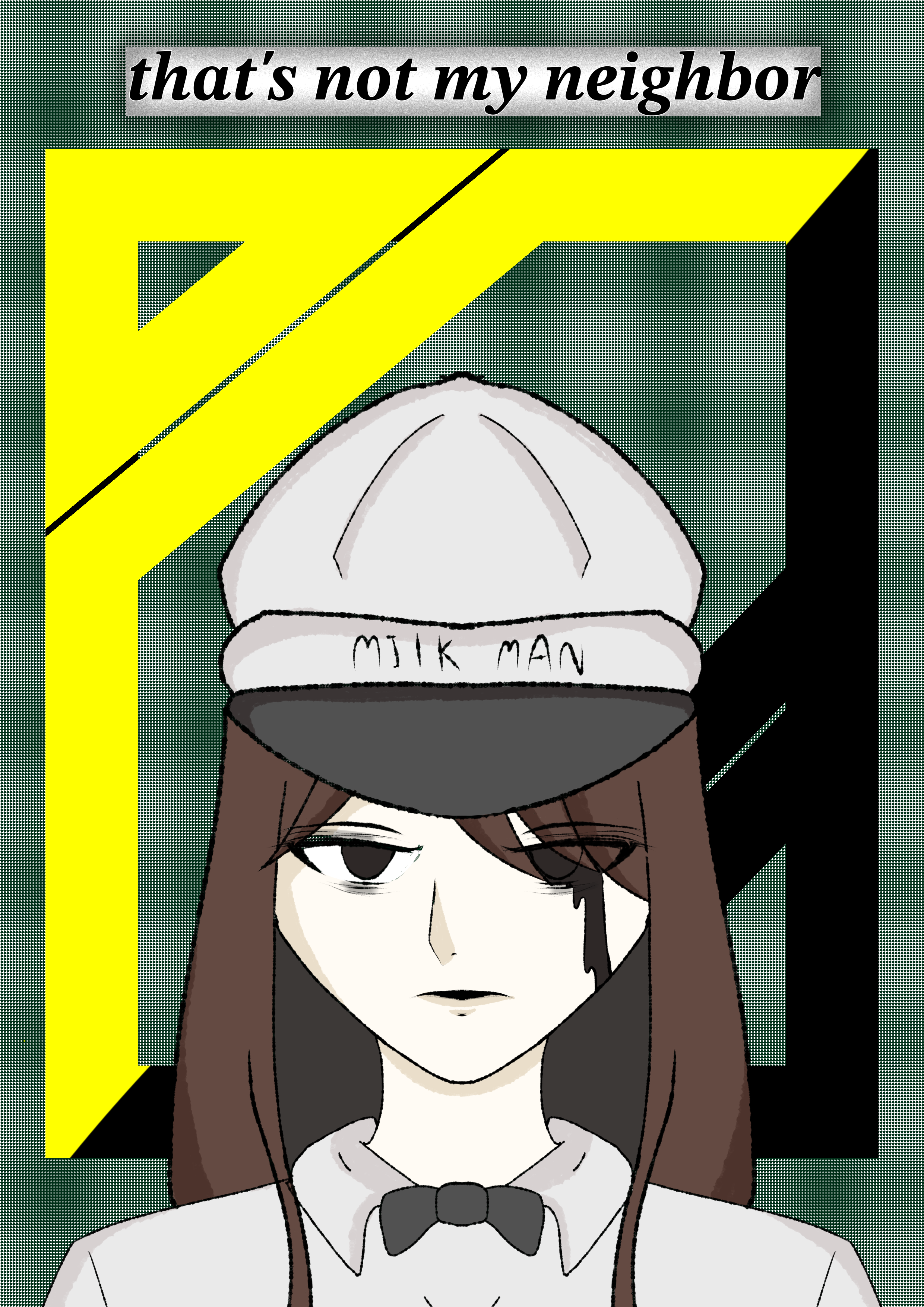 イラスト　アート　「FLAT NOSE」 No.11 image571024456.png