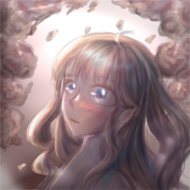 Gray roses - ibisPaint