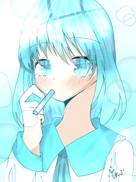 しゃぼん玉。