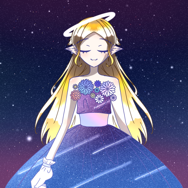 星空ドレス