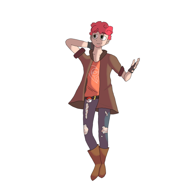 Fake Pokemon rival - ibisPaint