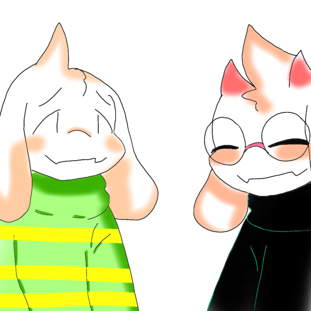 asriel and ralsei