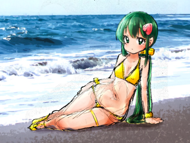 芹沢モモカ 海