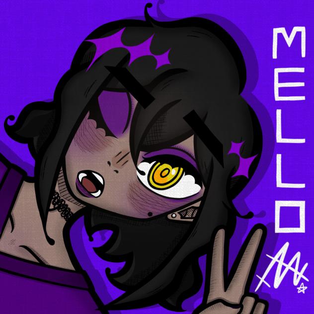 Mello as an adult