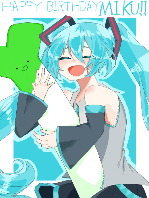HAPPY BIRTHDAY MIKU‼︎