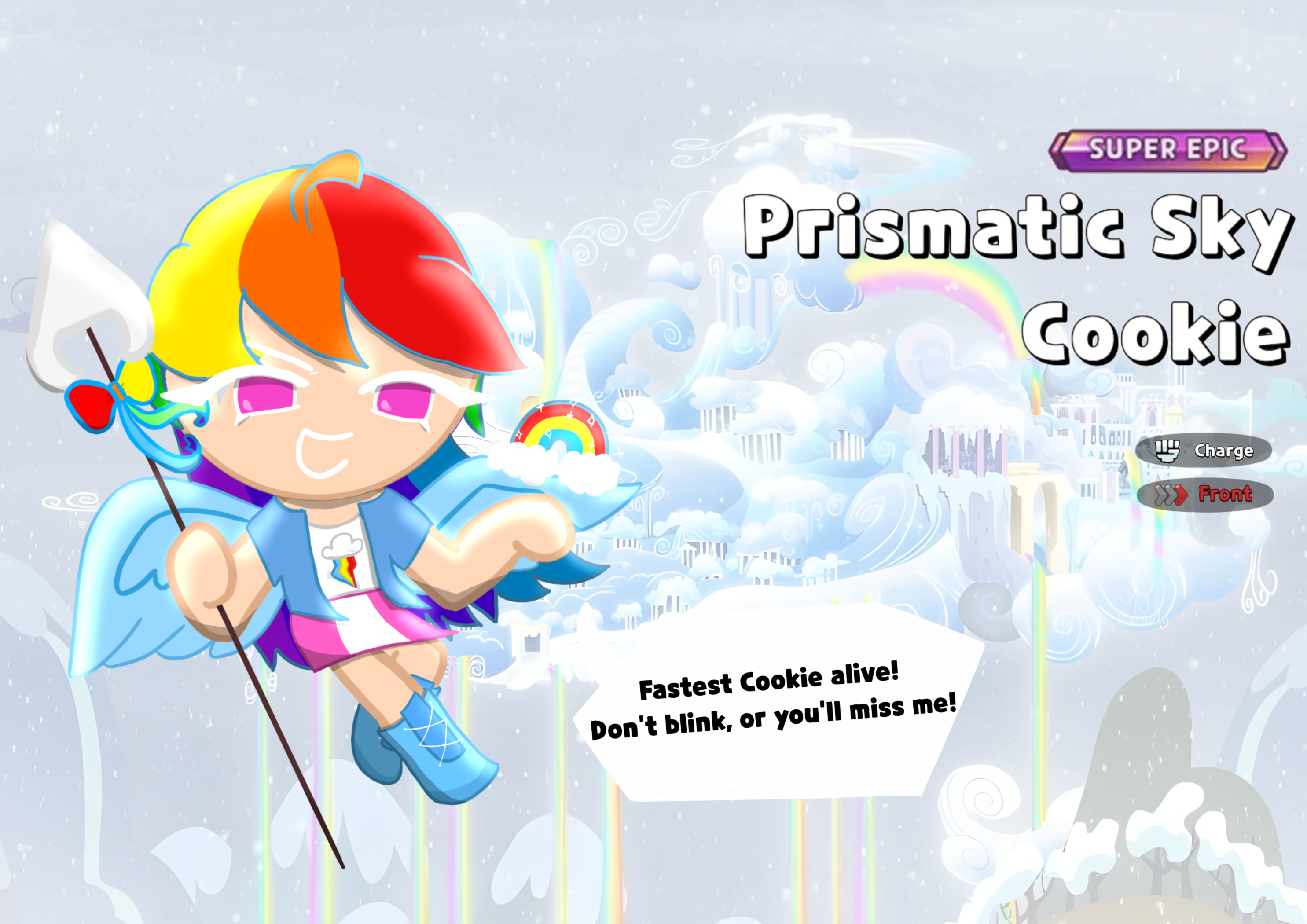 Rainbow Dash Cookie! Updated - ibisPaint
