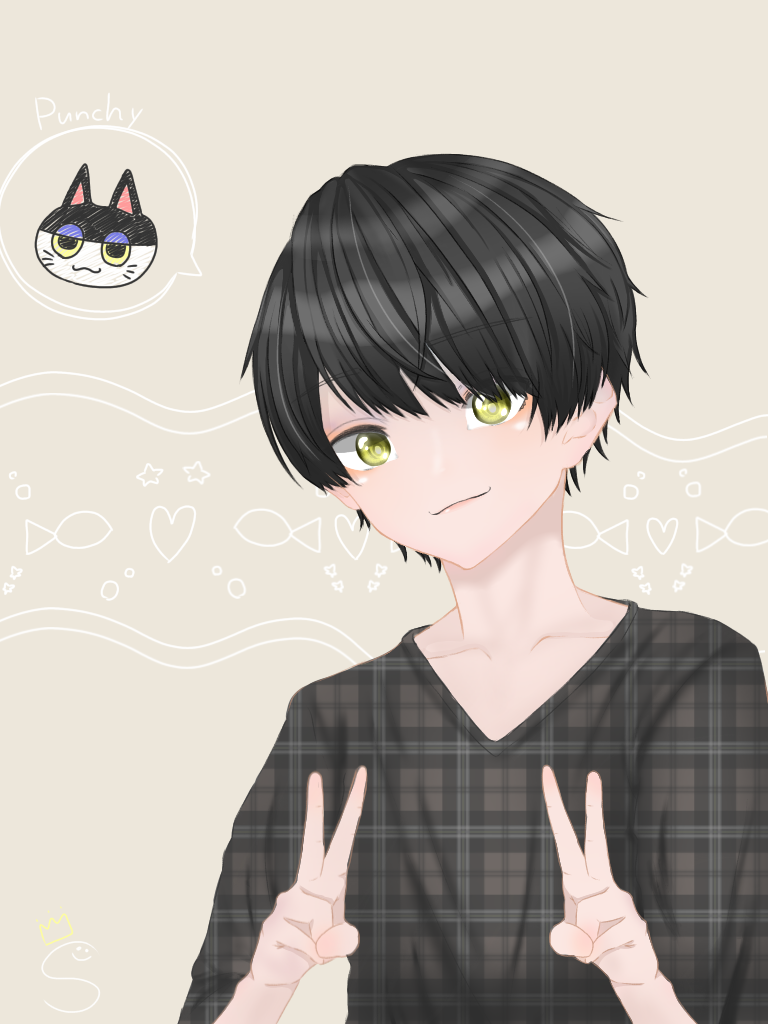 どうぶつの森 Punchy ビンタ Ibispaint どうぶつの森 Punchy ビンタ Ibispaint