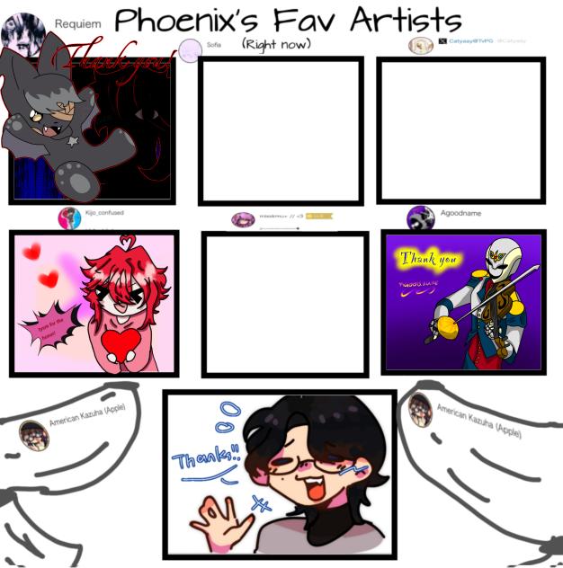 Favorite artists collab