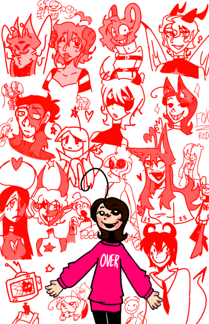 my characters - ibisPaint