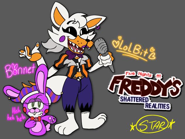 FNAF Shattered realities Bonnet & Lolbit