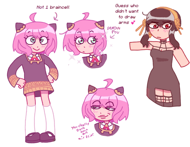 Anya doodles ( ・∇・)