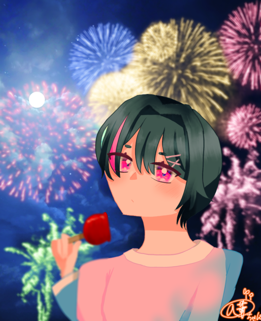 ぬーと花火