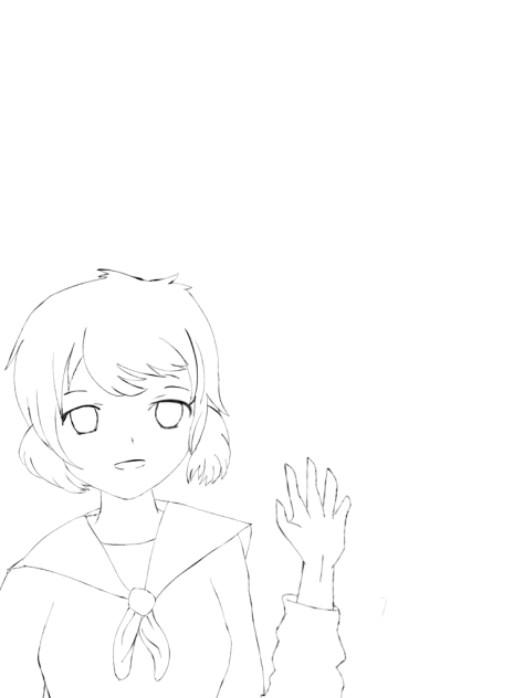 ‘happy’ sketch