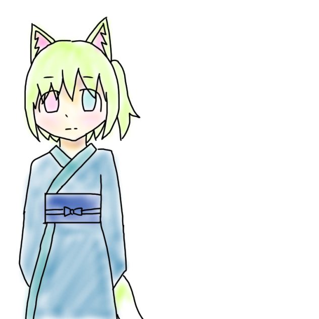 右側に何か描いてください！ （合作）