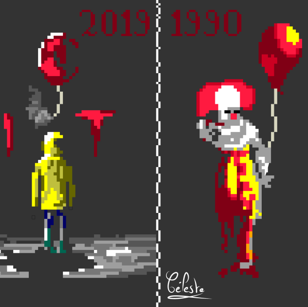 it et ça en pixel art