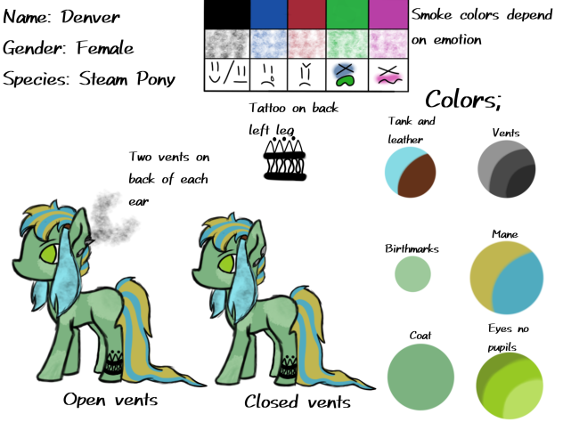 Denver ref sheet steam pony