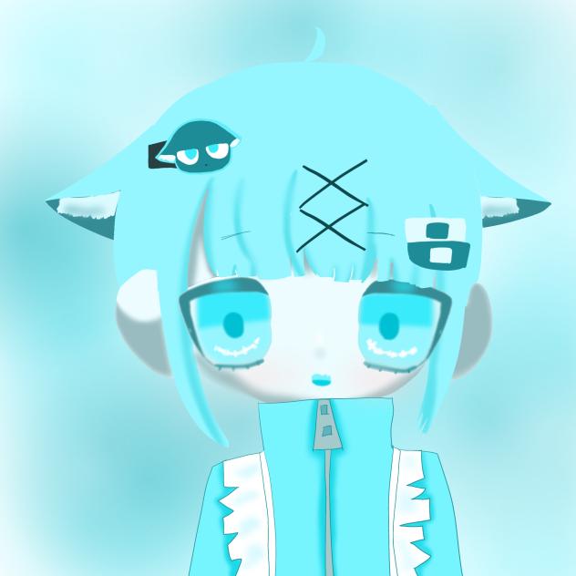 水色のメイド