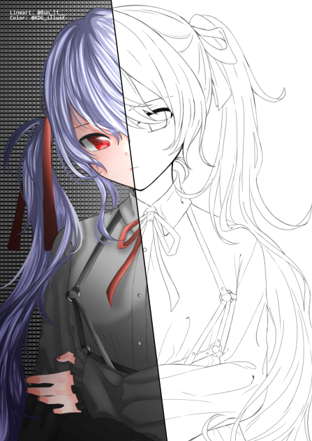 Colored @Run_11__ ’s lineart