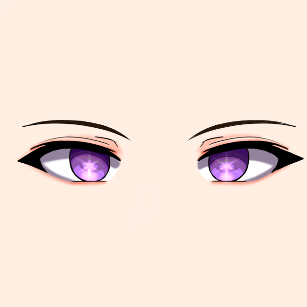 los ojos de mi oc xdd