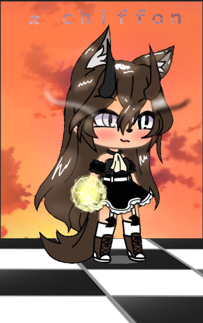 Trying to edit gacha club character