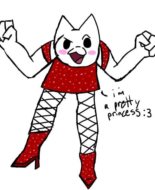 Weird cursed cat thingy