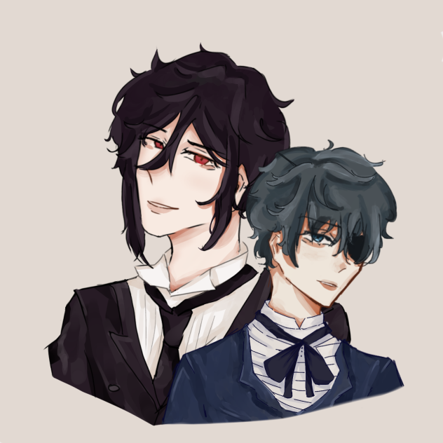 Sebastian and ciel wowowwoowowowowowowo - ibisPaint