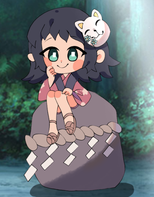 Fanart Chibi Makomo Ibispaint