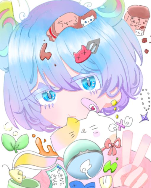 ふぁさんから線画お借りしました