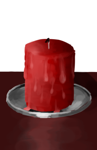 I'm bored so I decided to draw a candle