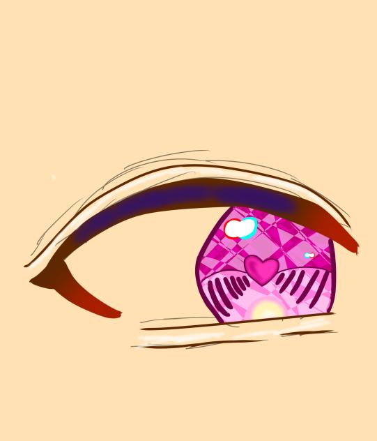 本気で描いたお目目