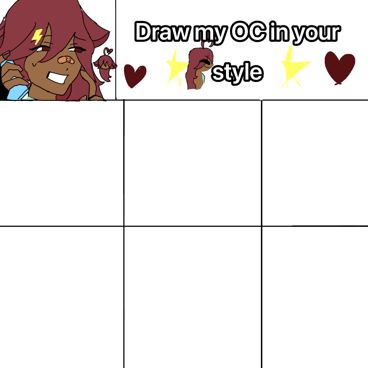 Draw my OC in your art style - ibisPaint