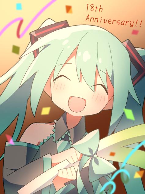 初音ミク18周年！！