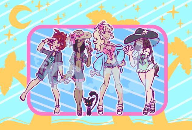 simple summer art