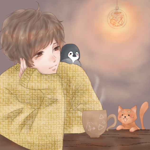 まったり。