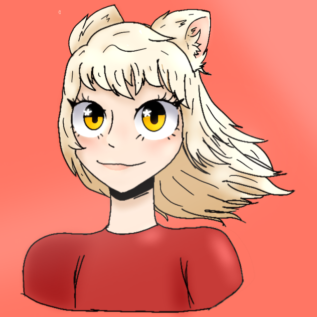 Daisy in the wind - ibisPaint