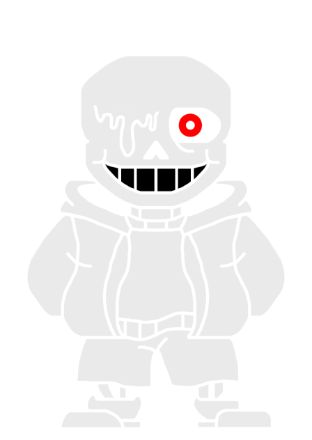 PhotoNegative! Nightmare Sans