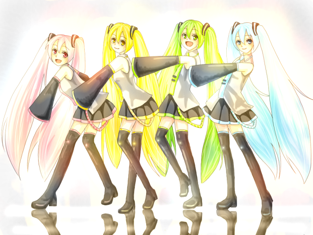 ミク4colors