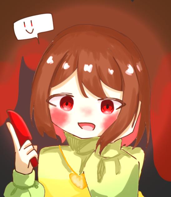 厚塗り的なキャラ🍫