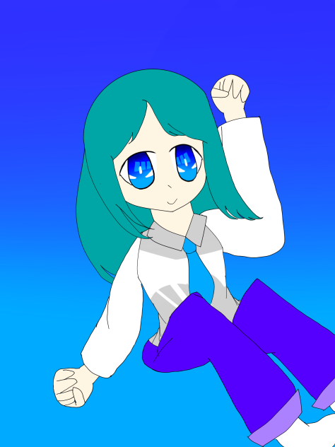 暇で描いた