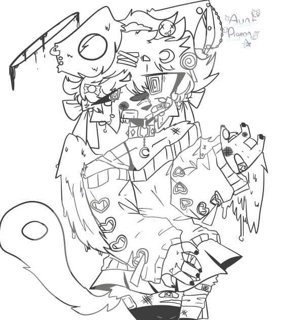 •Dizzy• -Line art