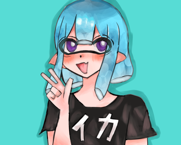 イカ（初書き）