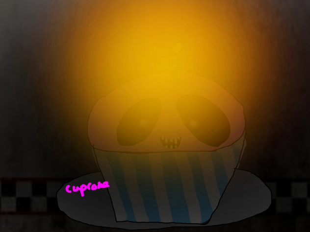 Cupcake- (fnaf fan art)