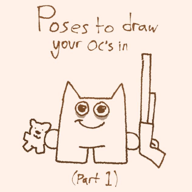 draw ur ocs in these poses challenge ig