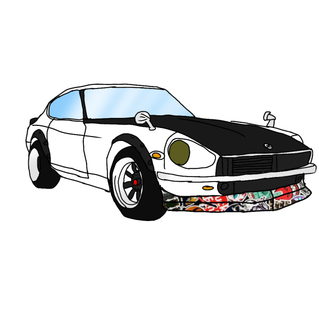 dotson 240z wide body