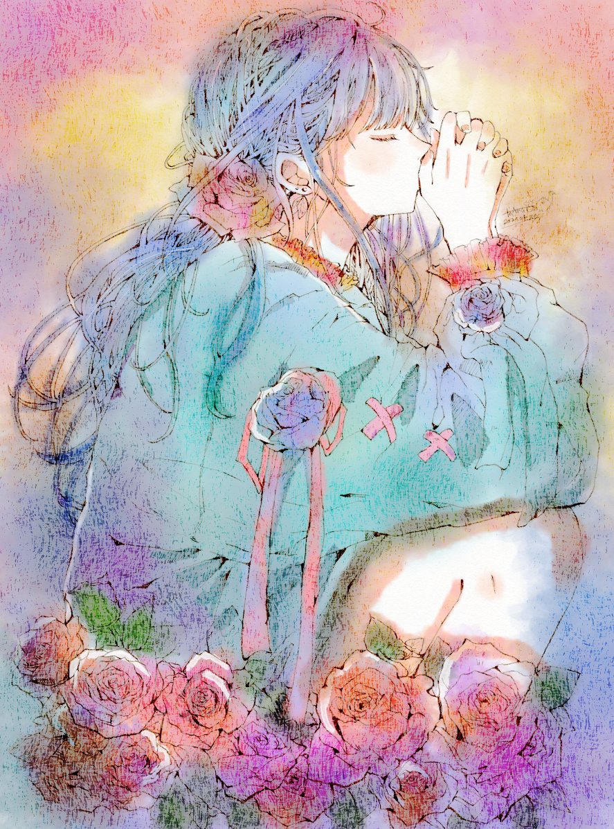 水彩塗り塗り Ibispaint